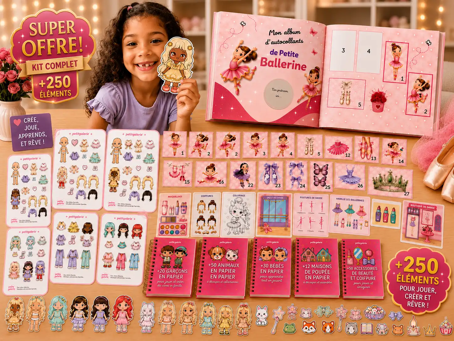 Kit Poupées en Papier — Formule Complète avec tous les bonus